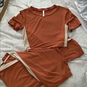 Top and matching pants